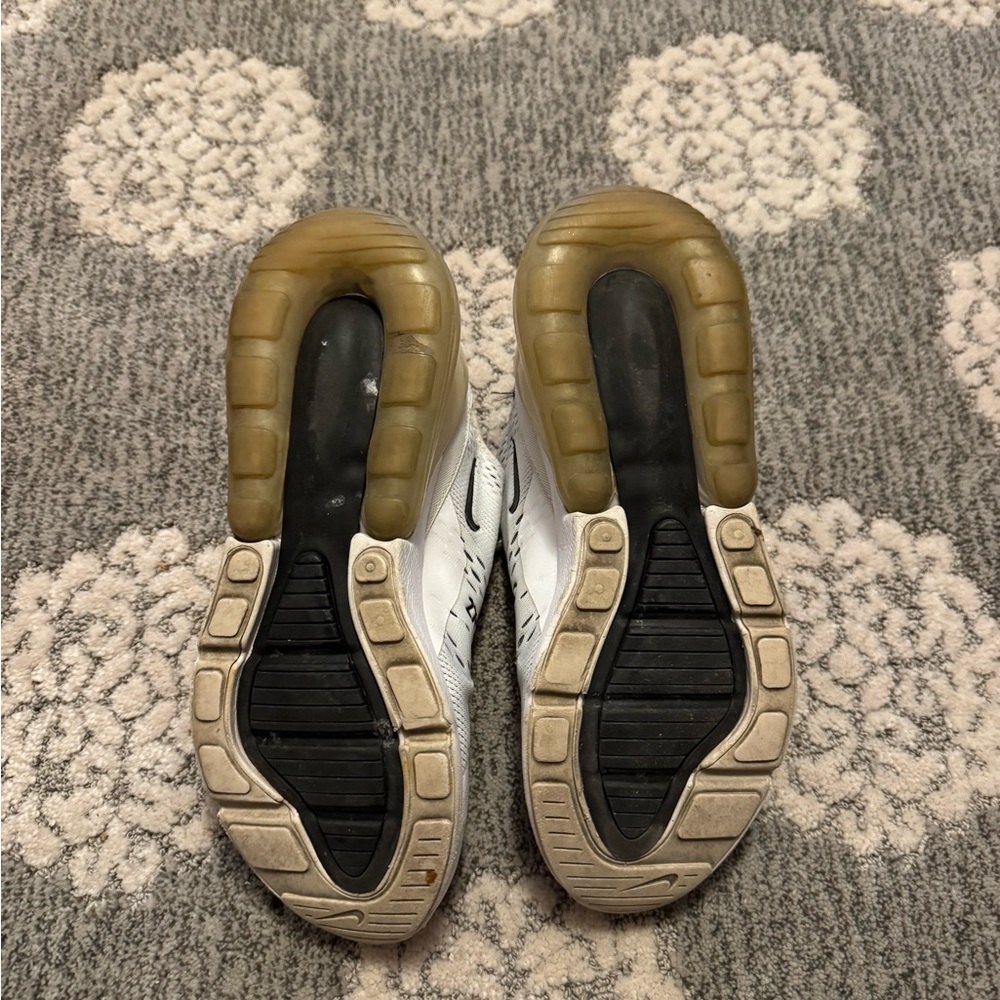 Nike Air Max 270 Cream and Black Sneakers - Picture 3 of 3